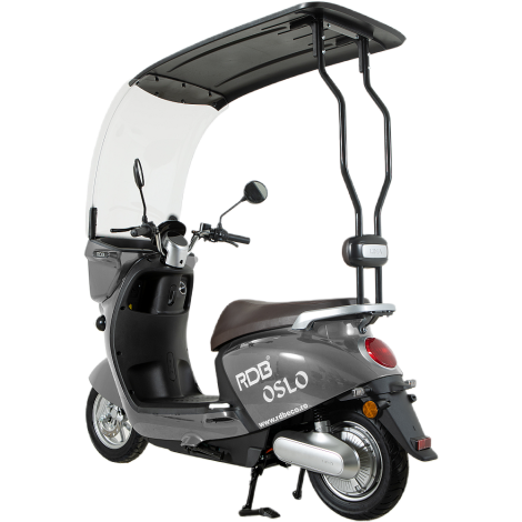 Scuter electric RDB OSLO 2000W 72V 20Ah 25km/h, gri