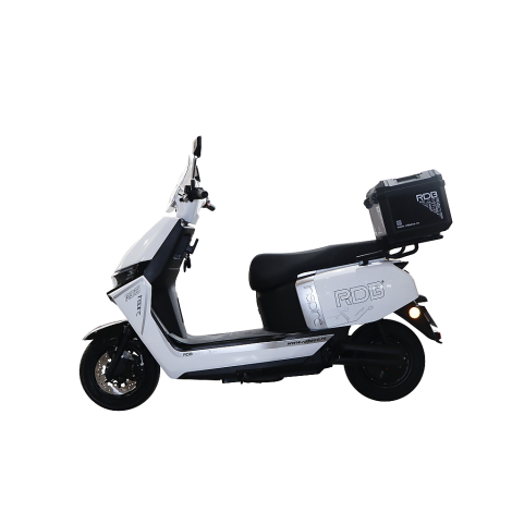Scuter electric pentru livratori RDB INSPIRE 2000W fara permis 25 km/h, alb