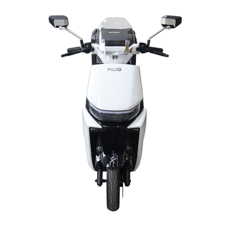 Scuter electric pentru livratori RDB INSPIRE 2000W fara permis 25 km/h, alb
