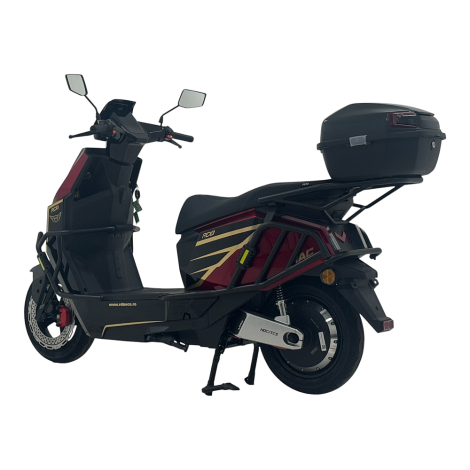 Scuter Electric RDB RAC PLUS 2000W Autonomie 80km Fara Permis 25 km/h, rosu