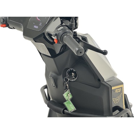 Scuter Electric RDB RAC PLUS 2000W Autonomie 80km Fara Permis 25 km/h, gri