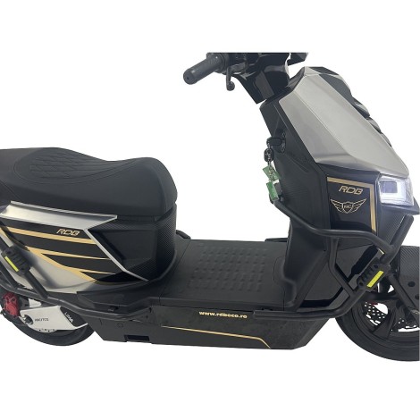Scuter Electric RDB RAC PLUS 2000W Autonomie 80km Fara Permis 25 km/h, gri