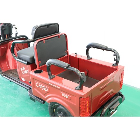 Triciclu Electric RDB CARGO, fara permis, 2000W, 25km/h