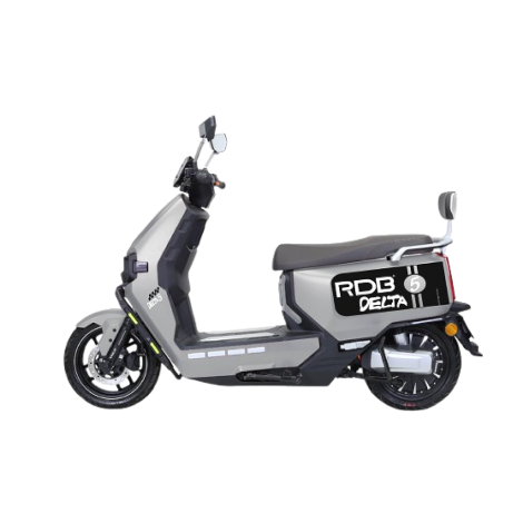 Scuter Electric RDB Delta 5 72V23Ah 2000W Fara permis gri