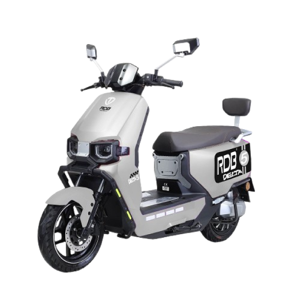 Scuter Electric RDB Delta 5 72V23Ah 2000W Fara permis gri